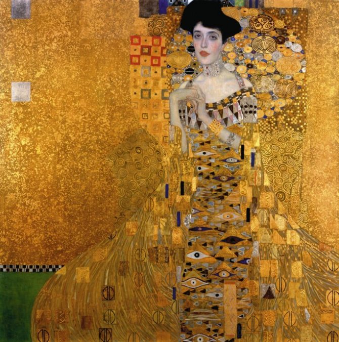 پرتره آدل بلوخ باوئر اول (Adele Bloch-Bauer I) از گوستاو کلیمت (Gustav Klimt)