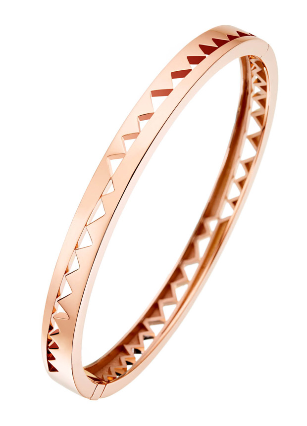 دستبند طلای رزگلد ، جواهرات آکیلیس Akillis