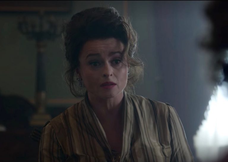 گوشواره Helena Bonham Carter در فیلم The Crown از برند Larkspur & Hawk